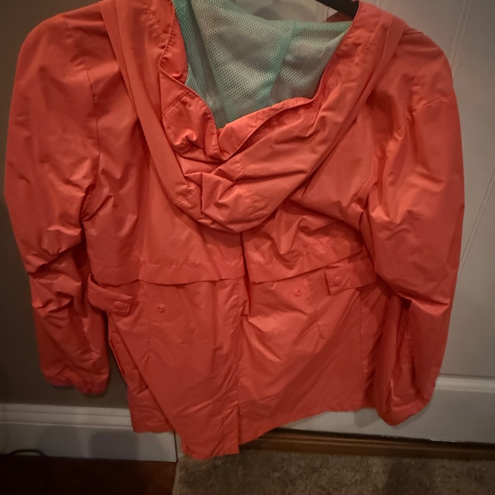 Coral Columbia Hooded Jacket